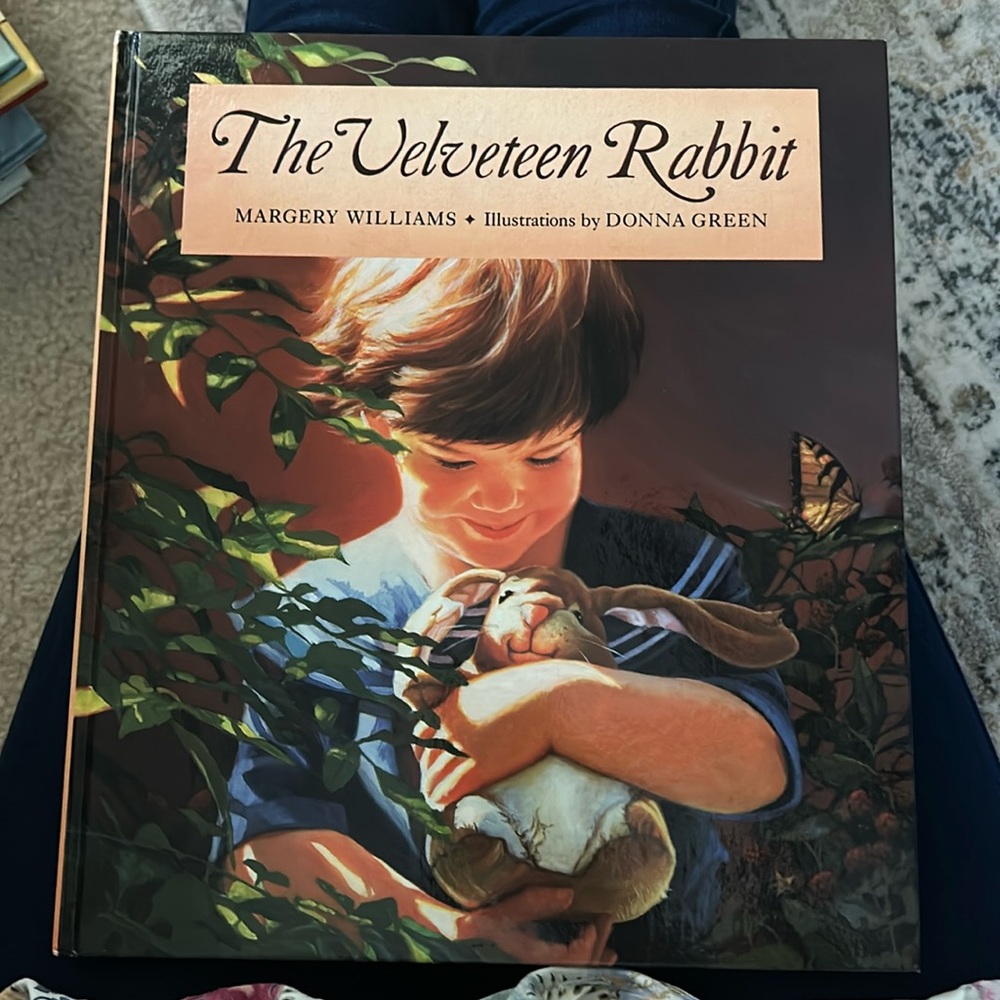 The Velveteen Rabbit book (Rare, Vintage, Supersized)